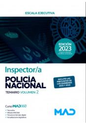 Portada de Inspector/a de Policía Nacional. Temario Volumen 2