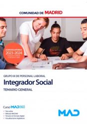 Portada de Integrador Social (Grupo III). Temario general. Comunidad Autónoma de Madrid