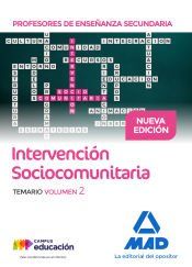 Portada de Intervenci&oacute;n Sociocomunitaria. Profesores de Secundaria. Temario volumen 2