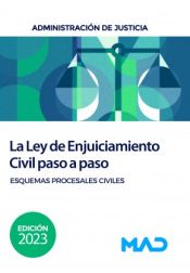 Portada de La Ley de Enjuiciamiento Civil paso a paso. Esquemas Procesales Civiles. Administración de Justicia