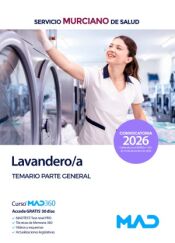 Portada de Lavandera. Temario parte general. Servicio Murciano de Salud (SMS)
