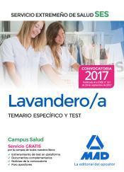 Portada de Lavandero/a del Servicio Extremeño de Salud (SES). Temario específico y test