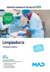 Portada de Limpiador/a. Temario común. Servicio Andaluz de Salud (SAS)