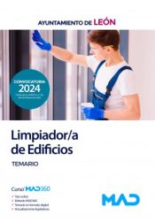 Portada de Limpiador/a de Edificios. Temario. Ayuntamiento de León