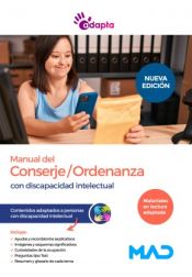 Portada de Manual del Conserje/Ordenanza con discapacidad intelectual. Contenidos adaptados a personas con discapacidad intelectual