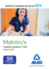 Portada de Matrón/a del Servicio Canario de la Salud. Temario general y test (Temas 1 al 10)