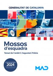 Portada de Mossos d`Esquadra. Temari de l´àmbit C: Seguretat i Policia. Generalitat de Cataluña