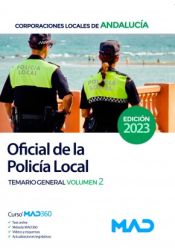 Portada de Oficial de la Policía Local de Andalucía. Temario General volumen 2