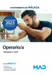 Portada de Operario/a. Temario y test. Ayuntamiento de Málaga