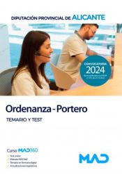 Portada de Ordenanza/Portero. Temario y test. Diputación Provincial de Alicante