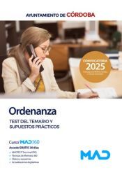 Portada de Ordenanza. Test del temario y supuestos pr&aacute;cticos. Ayuntamiento de C&oacute;rdoba