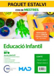 Portada de Paquet Estalvi Cos de Mestres Educació Infantil. Generalitat de Cataluña