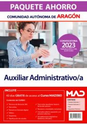 Portada de Paquete Ahorro Auxiliar Administrativo/a. Comunidad Autónoma de Aragón