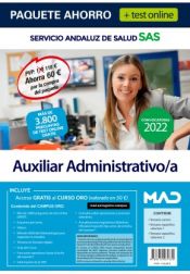 Portada de Paquete Ahorro Auxiliar Administrativo/a. Servicio Andaluz de Salud (SAS)