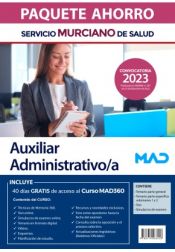 Portada de Paquete Ahorro Auxiliar Administrativo/a. Servicio Murciano de Salud (SMS)