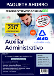 Portada de Paquete Ahorro Auxiliar Administrativo del Servicio Extremeño de Salud