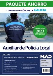 Portada de Paquete Ahorro Auxiliar Policía Local de Galicia. Comunidad Autónoma de Galicia