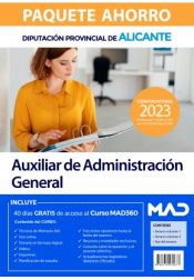 Portada de Paquete Ahorro Auxiliar de Administración General. Diputación Provincial de Alicante