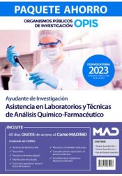 Portada de Paquete Ahorro Ayudante de Investigación Asistencia Laboratorios y Técnicas Análisis Químico-Farmacéutico. Organismos Públicos de Investigación (OPIS)