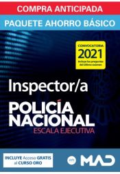 Portada de Paquete Ahorro BÁSICO Inspector/a de Policía Nacional