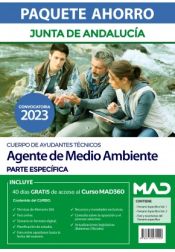 Portada de Paquete Ahorro Cuerpo de Ayudantes Técnicos Agentes de Medio Ambiente (parte específica). Junta de Andalucía