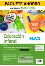 Portada de Paquete Ahorro Cuerpo de Maestros. Educación Infantil