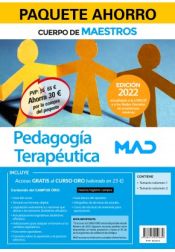 Portada de Paquete Ahorro Cuerpo de Maestros. Pedagogía Terapéutica