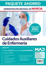 Portada de Paquete Ahorro Cuerpo de Técnicos Auxiliares, opción Cuidados Auxiliares de Enfermería, de la Administración Regional de Murcia