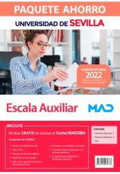 Portada de Paquete Ahorro Escala Auxiliar de la Universidad de Sevilla