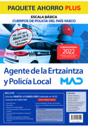 Portada de Paquete Ahorro PLUS Ertzaintza y Policía Local Comunidad Autónoma del País Vasco