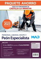 Portada de Paquete Ahorro Peón Especialista (Personal Laboral Grupo V). Junta de Comunidades Castilla-La Mancha