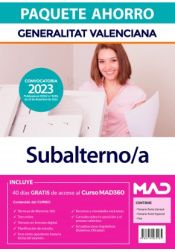 Portada de Paquete Ahorro Subalterno/a. Generalitat Valenciana