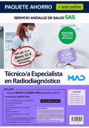 Portada de Paquete Ahorro Técnico/a Especialista en Radiodiagnóstico. Servicio Andaluz de Salud (SAS)