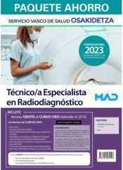 Portada de Paquete Ahorro T&eacute;cnico/a Especialista en Radiodiagn&oacute;stico. Servicio Vasco de Salud (Osakidetza)