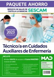 Portada de Paquete Ahorro Técnico/a en Cuidados Auxiliares de Enfermería. Servicio de Salud de Castilla-La Mancha (SESCAM)