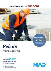Portada de Pe&oacute;n/a. Test del Temario. Ayuntamiento de C&oacute;rdoba