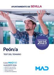 Portada de Peón/a. Test del temario. Ayuntamiento de Sevilla
