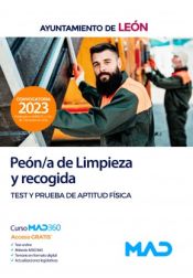 Portada de Peón/a de Limpieza y recogida. Test y Prueba de aptitud física. Ayuntamiento de León