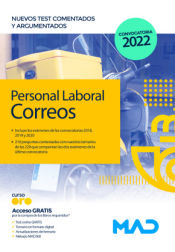 Portada de Personal Laboral de Correos y Telégrafos. Nuevos test comentados y argumentados