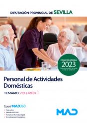 Portada de Personal de Actividades Domésticas. Temario volumen 1. Diputación Provincial de Sevilla