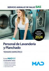 Portada de Personal de Lavandería y Planchado. Temario Específico. Servicio Andaluz de Salud (SAS)