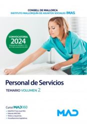 Portada de Personal de Servicios. Temario volumen 2. Instituto Mallorquín de Asuntos Sociales (IMAS)