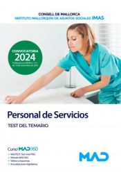 Portada de Personal de Servicios. Test del temario. Instituto Mallorquín de Asuntos Sociales (IMAS)