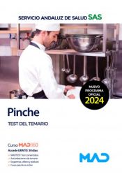 Portada de Pinche. Test del temario. Servicio Andaluz de Salud (SAS)