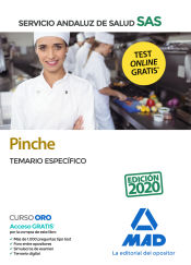 Portada de Pinche del Servicio Andaluz de Salud. Temario específico