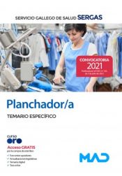 Portada de Planchador/a. Temario específico. Servicio Gallego de Salud (SERGAS)