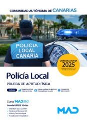 Portada de Polic&iacute;a Local de Canarias. Prueba de aptitud f&iacute;sica. Comunidad Aut&oacute;noma de Canarias