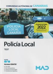 Portada de Policía Local de Canarias. Test. Comunidad Autónoma de Canarias