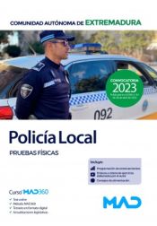 Portada de Policía Local de Extremadura. Pruebas físicas. Ayuntamientos de Extremadura