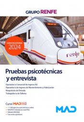 Portada de Pruebas psicotécnicas y entrevista. Pruebas psicotécnicas y entrevista. Grupo Renfe